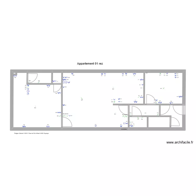 gerard oupeye rez ED. Plan de 