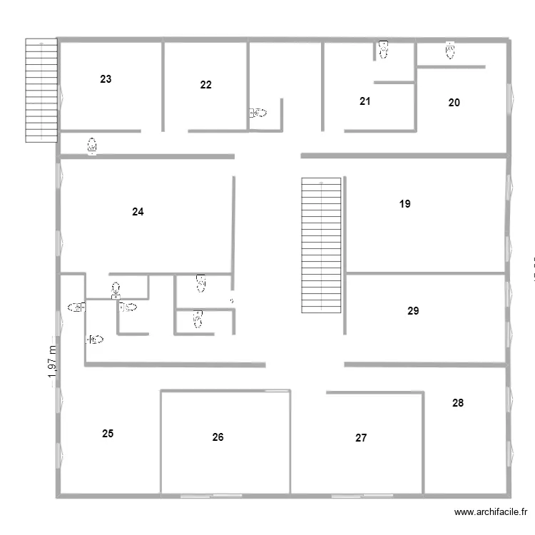 niveau 4 chatel. Plan de 