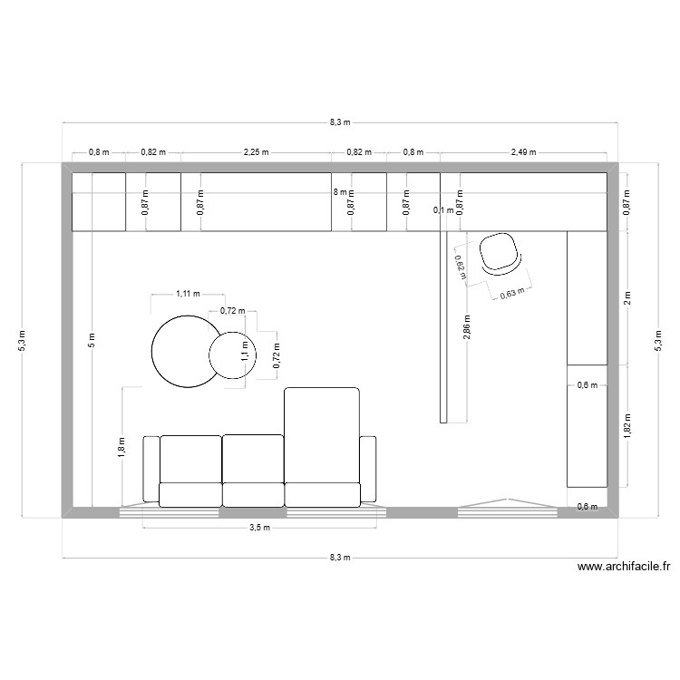 OUI. Plan de 0 pièce et 0 m2