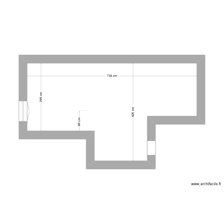 sous-sol BM. Plan de 0 pièce et 0 m2