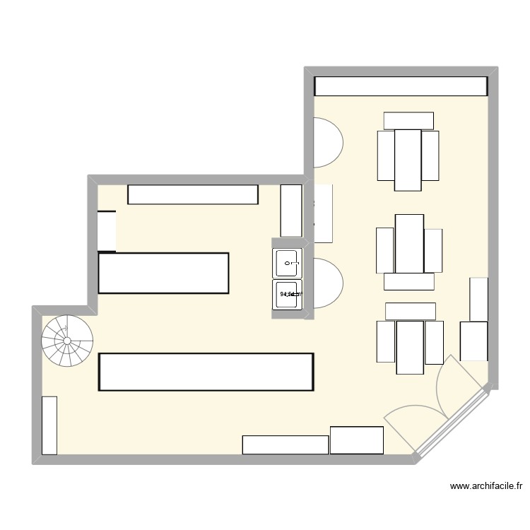 MerlinoMondon. Plan de 0 pièce et 0 m2