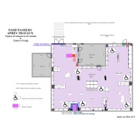PADD PAMIERS APRES TRAVAUX Espace rotation et usage