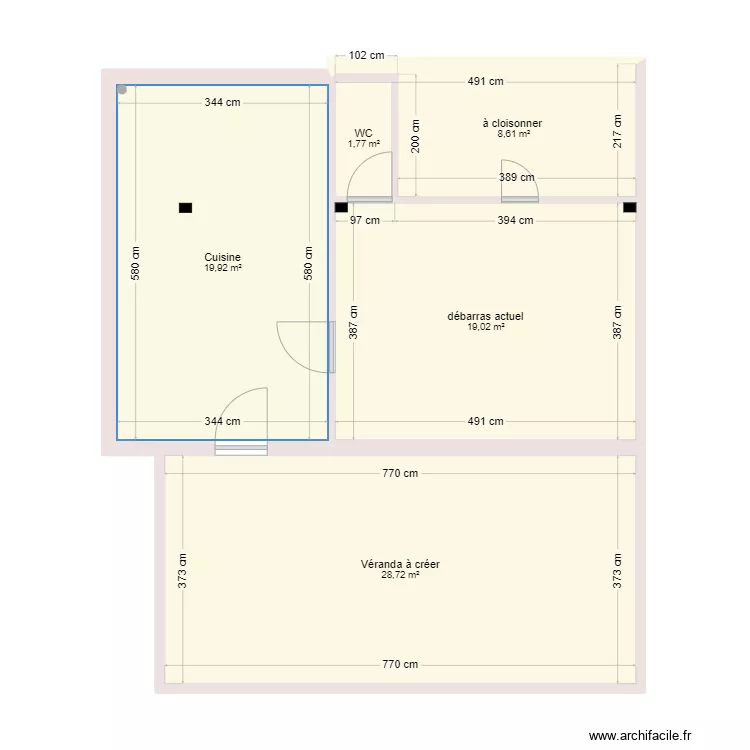 garage avec véranda . Plan de garage avec véranda . Plan de