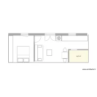 studio meubl&eacute; V2