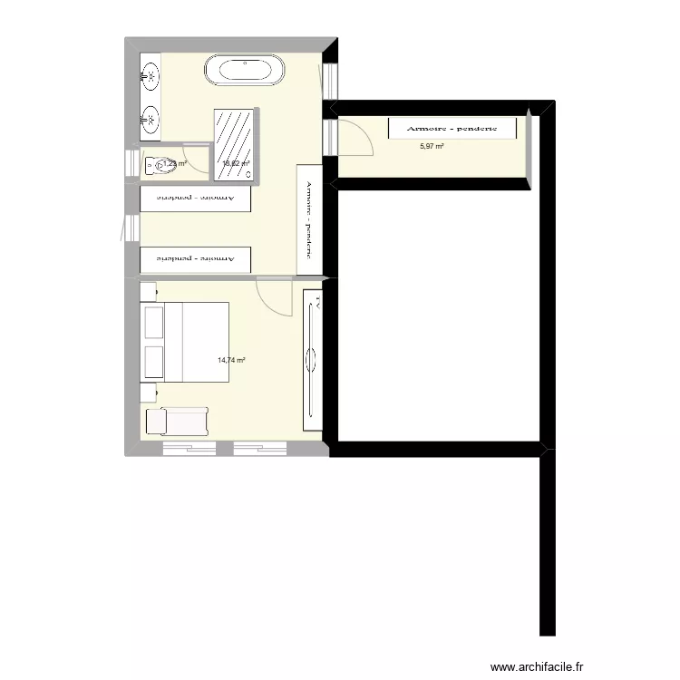 1er &eacute;tage Alba 5. Plan de 