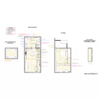 Plan maison - plan des prises et des interrupteurs