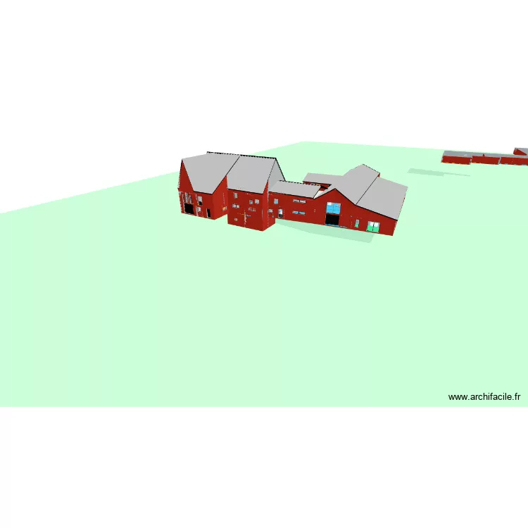 HOGNE FINAL. Plan de 73 pièces et 3062 m²