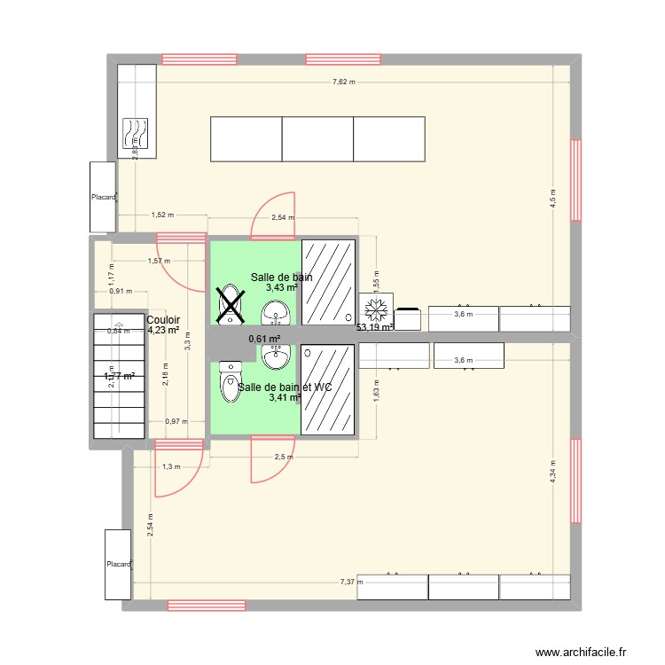 base vie. Plan de 0 pièce et 0 m2