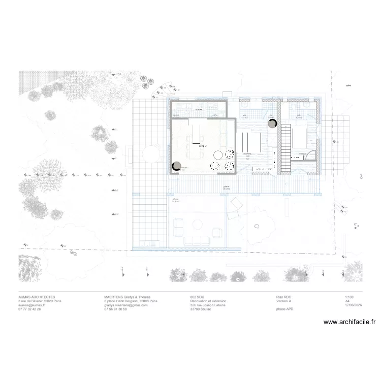 soulac 1. Plan de 2 et 28 m² soulac 1. Plan de 2 et 28 m²
