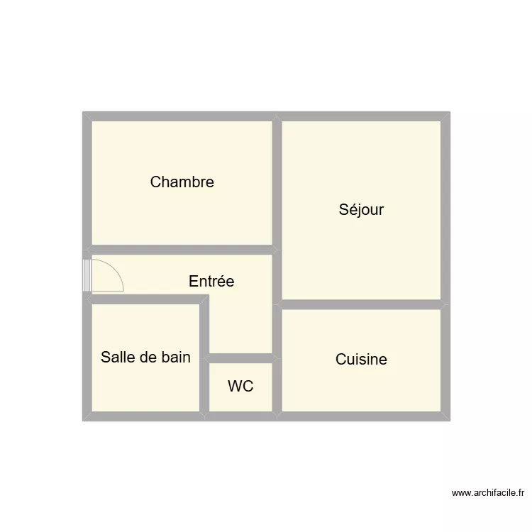 2504 LE GALL. Plan de 
