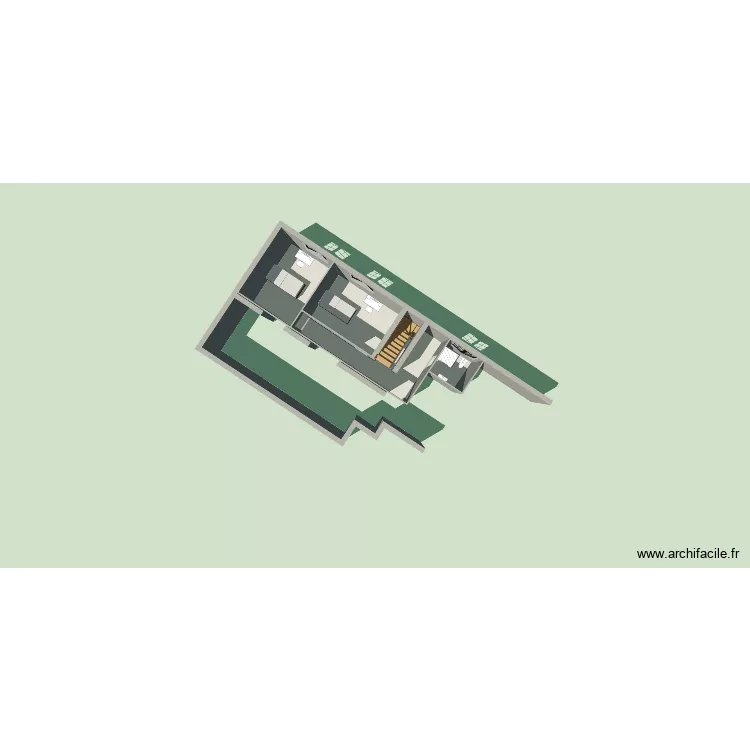 lva sous sol cagnac. Plan de 4 Pièces et 39 m² lva sous sol cagnac. Plan de 4 Pièces et 39 m²