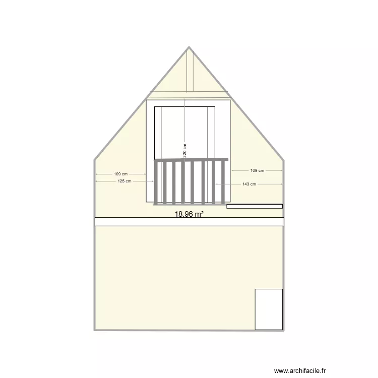 250215 COUPE MAISONETTE. Plan de 