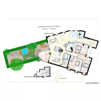 bonne taille piscine au milieu