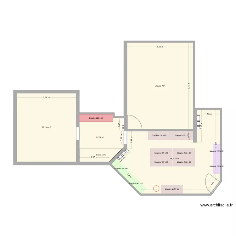 Reserve Comptoir. Plan de Reserve Comptoir. Plan de