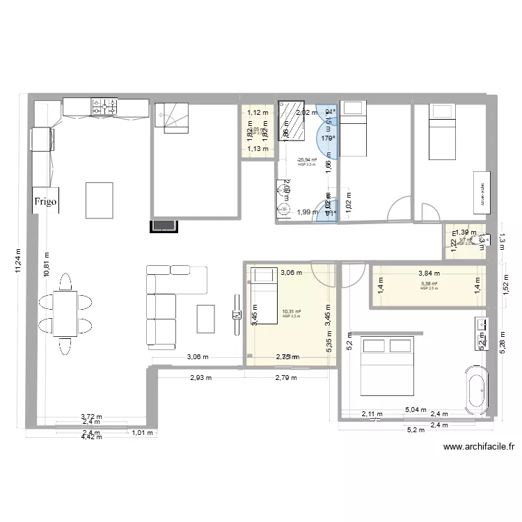 nico. Plan de 5 et 27 m² nico. Plan de 5 et 27 m²