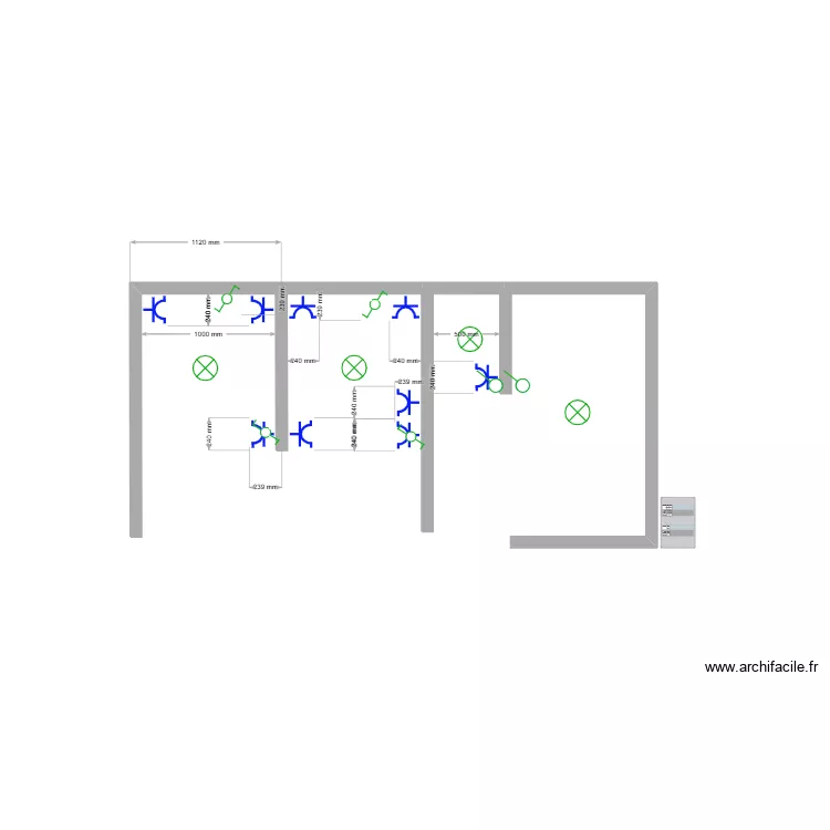box 1-2. Plan de box 1-2. Plan de
