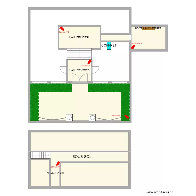 LES PRINCES CANNES. Plan de 9 et 152 m² LES PRINCES CANNES. Plan de 9 et 152 m²