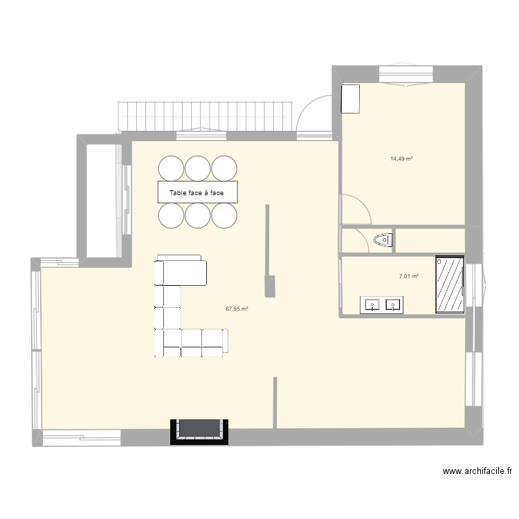 berchoux 2. Plan de 9 pièces et 166 m2