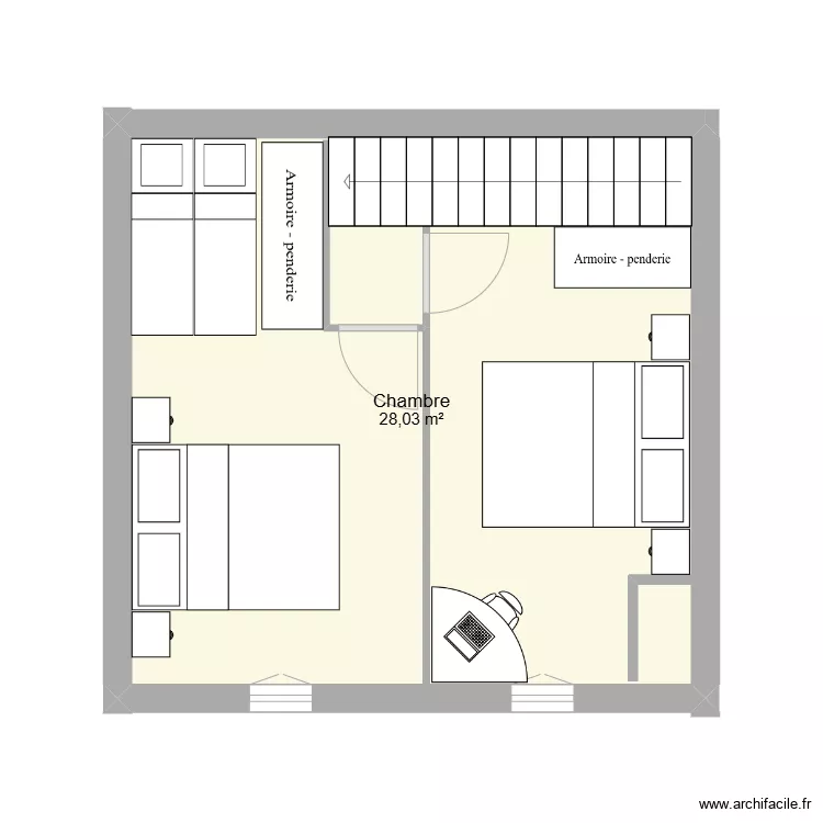 Melandrelle 2er. Plan de Melandrelle 2er. Plan de