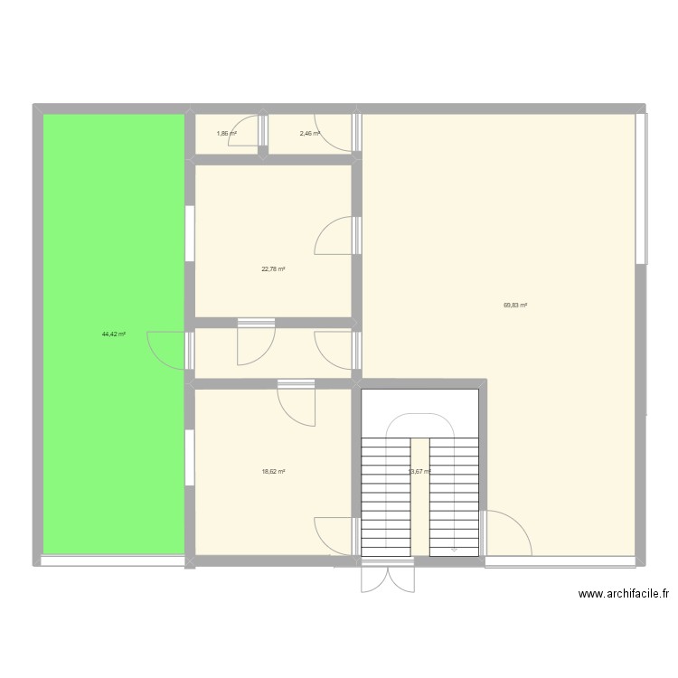 maison. Plan de 0 pièce et 0 m2