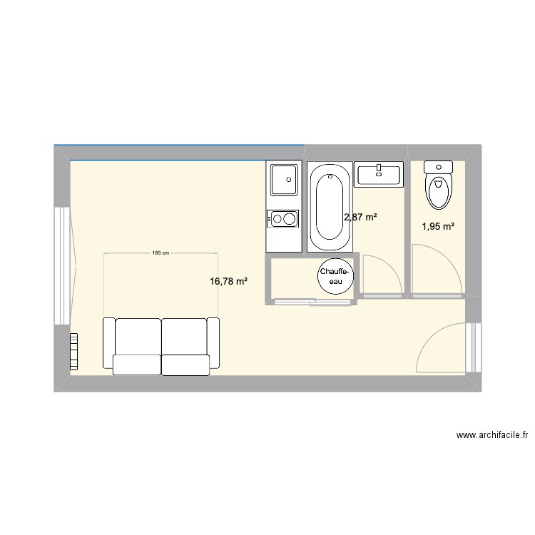 ST SIMON. Plan de 0 pièce et 0 m2
