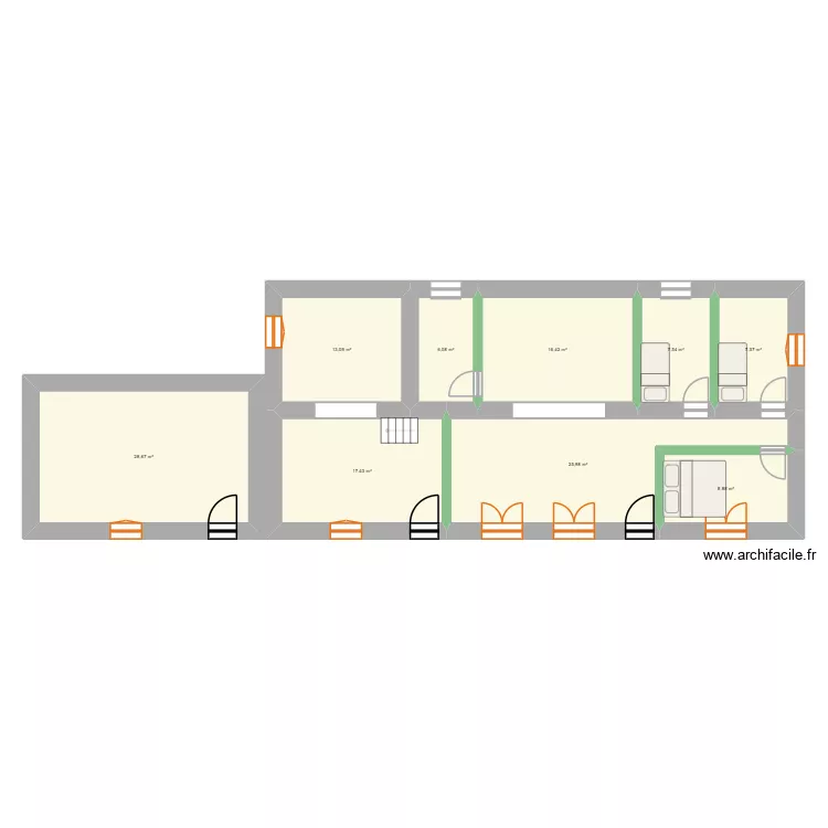 Lagar Del Angel 2026. Plan de 9 Pièces et 132 m² Lagar Del Angel 2026. Plan de 9 Pièces et 132 m²