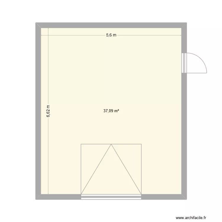 garage. Plan de 1 et 37 m² garage. Plan de 1 et 37 m²