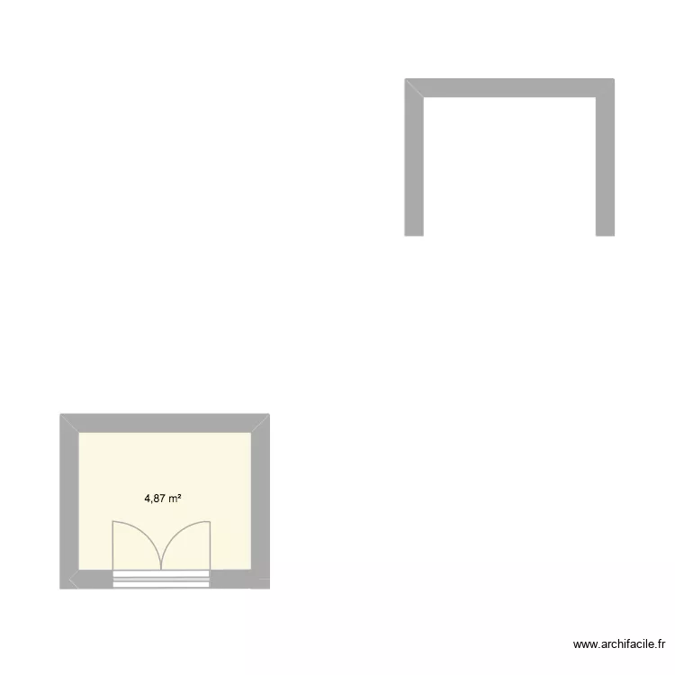 Abri pisicne. Plan de 1 et 5 m² Abri pisicne. Plan de 1 et 5 m²
