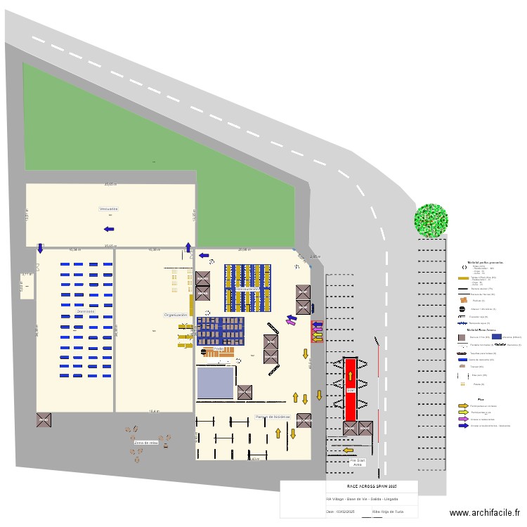 RASp25 - RIBA ROJA 2. Plan de 5 pièces et 2699 m2