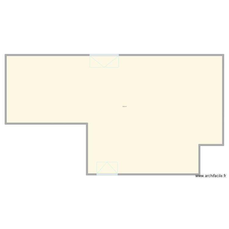 MTRY 2. Plan de 1 pièce et 616 m2