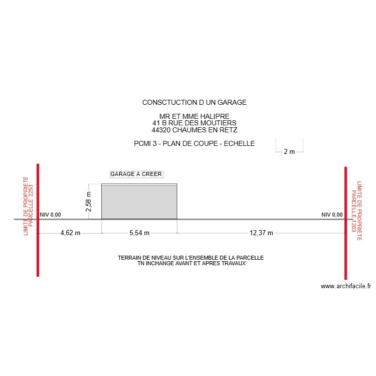 PCMI 3 HALIPRE. Plan de 0 pièce et 0 m2