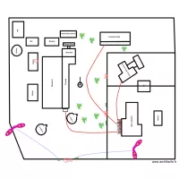 Plan de masse Hounhoue