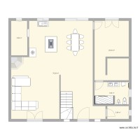 MAISON PORTUGAL avec étage 12.5m X  10.5m