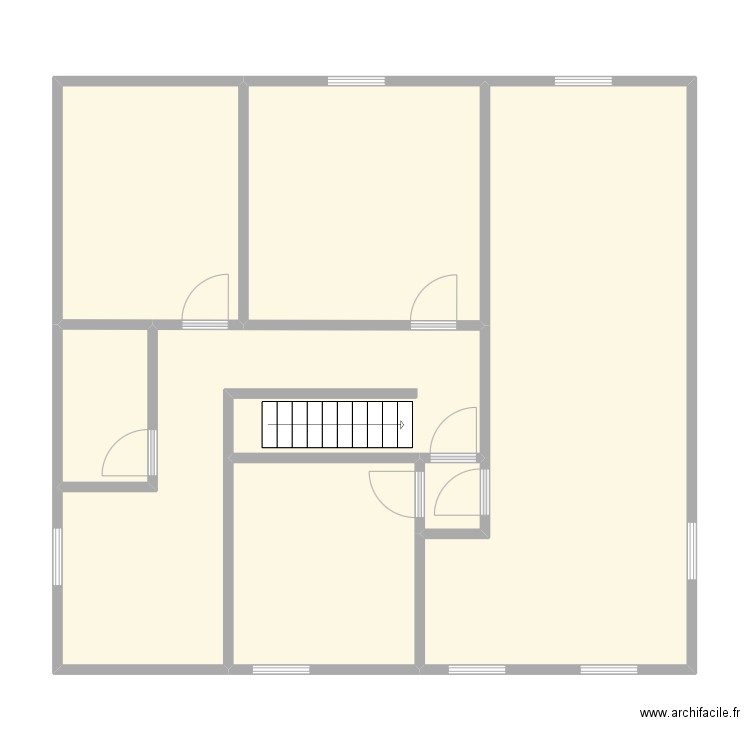 Burelen Kluisbergen. Plan de 7 pièces et 103 m2