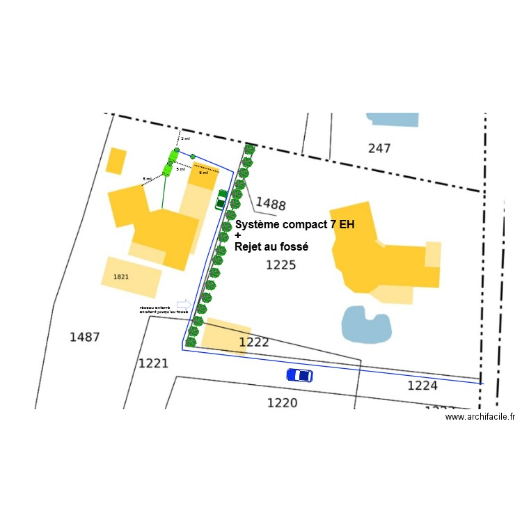Dechambe. Plan de 0 pièce et 0 m2