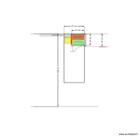 plan split chambre bleue zoom caisson ch
