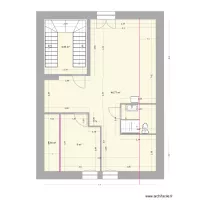 Montalieu chambre bureau Sdb