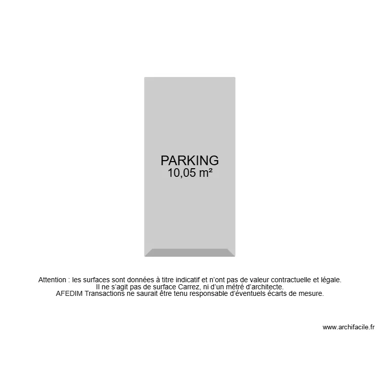 BI 34242. Plan de 11 pièces et 63 m²