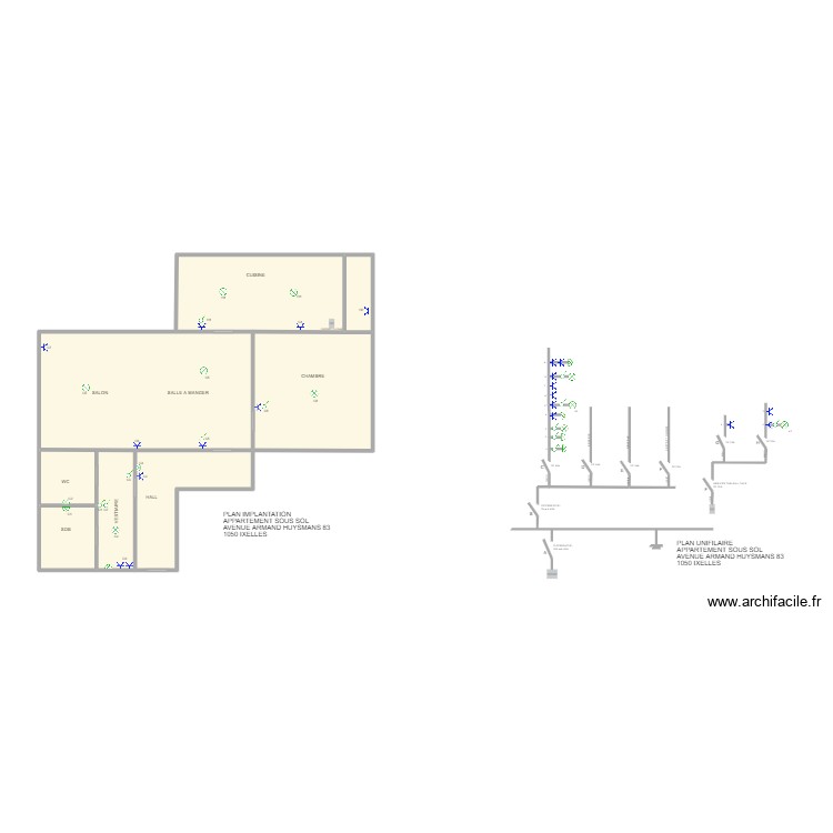 IXELLES. Plan de 0 pièce et 0 m2