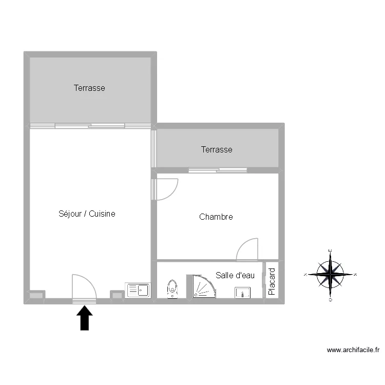 51447 VERT. Plan de 8 et 68 m² 51447 VERT. Plan de 8 et 68 m²