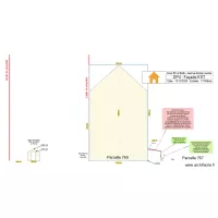 Fa&ccedil;ade EST Toit terrasse apr&egrave;s travaux