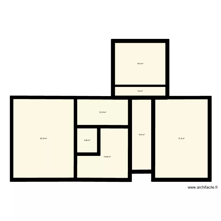 Plan cr&egrave;che. Plan de 9  et 129 m²
