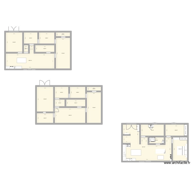 maison rdc. Plan de 0 pièce et 0 m2