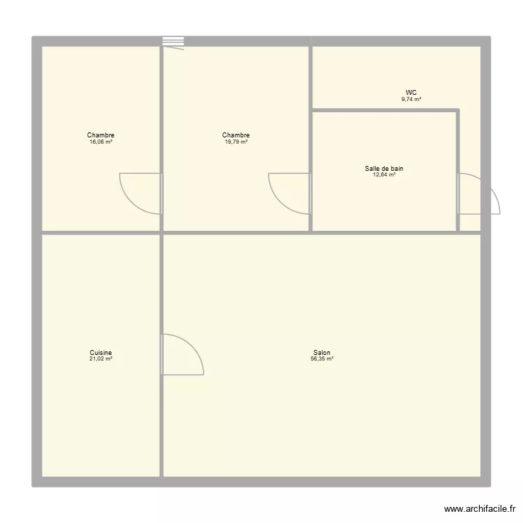poippi. Plan de 6 Pièces et 136 m² poippi. Plan de 6 Pièces et 136 m²