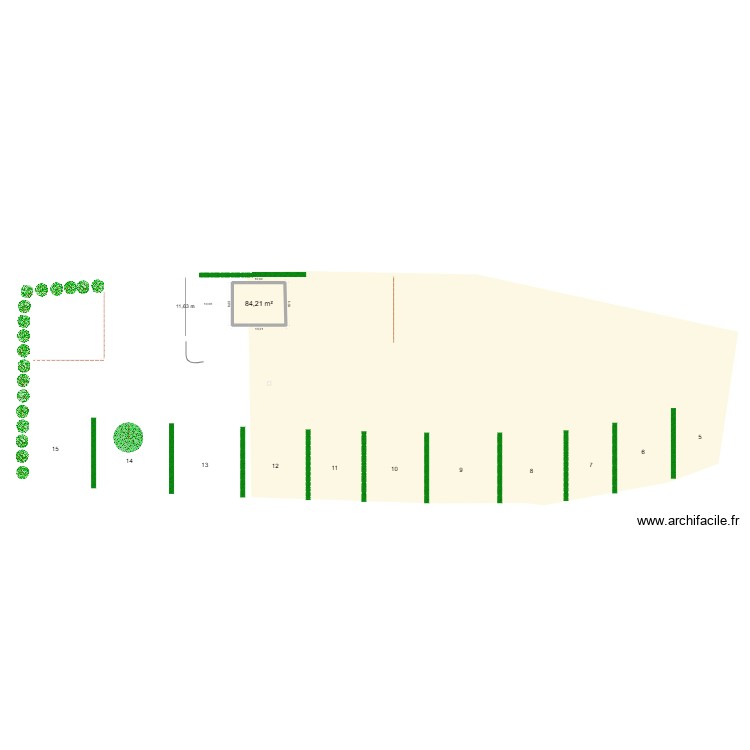 camping 2. Plan de 0 pièce et 0 m2