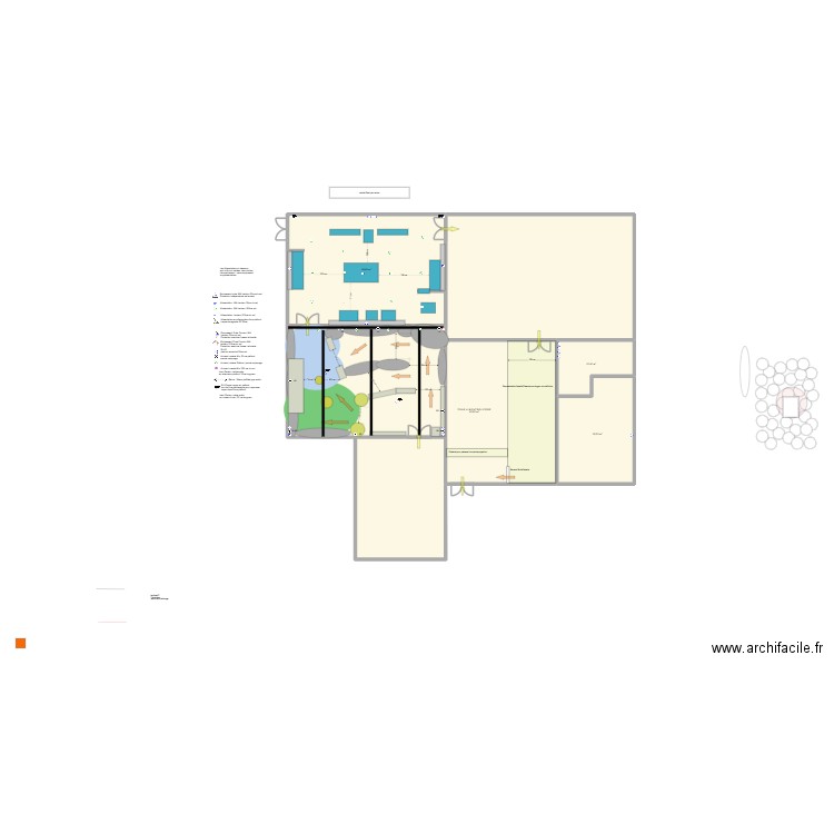 Vendee V3. Plan de 7 pièces et 386 m2