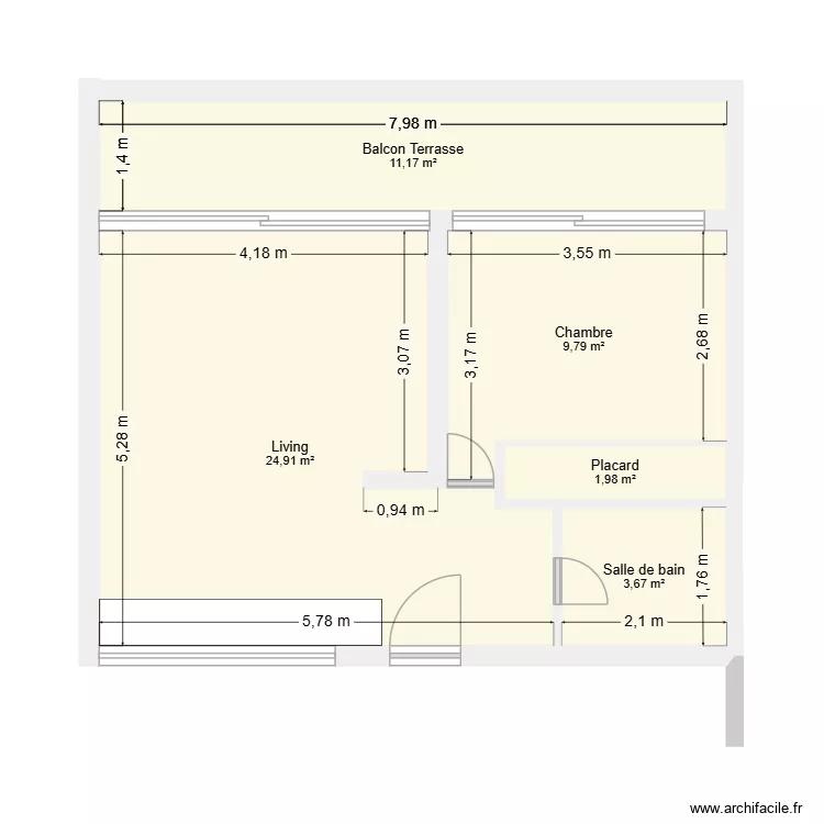 Nuñez 3421. Plan de 5 et 52 m² Nuñez 3421. Plan de 5 et 52 m²