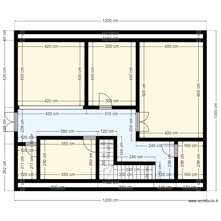 Plan de terrain 10x12 Client 242 06 494 17 56 V2. Plan de 10 pièces et 99 m2