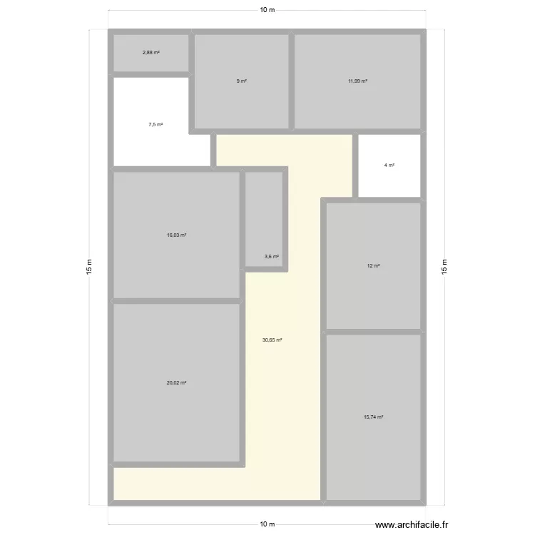 Plan const A. Plan de 