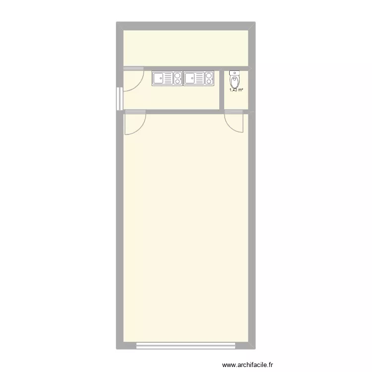 GRANGE. Plan de 2 et 56 m² GRANGE. Plan de 2 et 56 m²